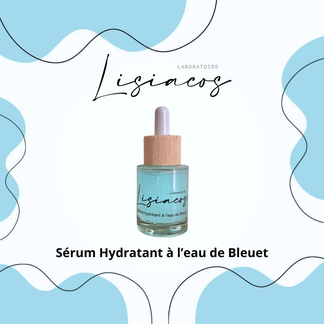 Sérum hydratant à l'eau de Bleuet (30 mL)